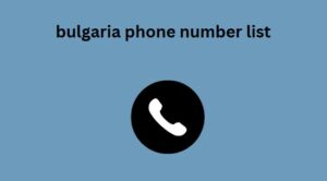 bulgaria phone number list