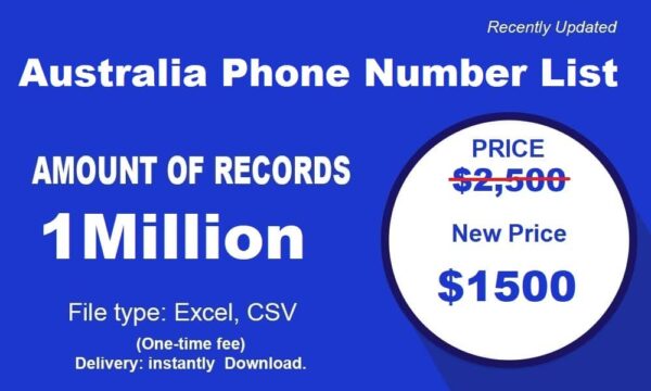 100K Australia B2C Phone Data