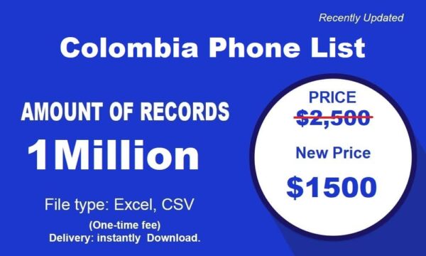 200K Colombia B2C Phone Data