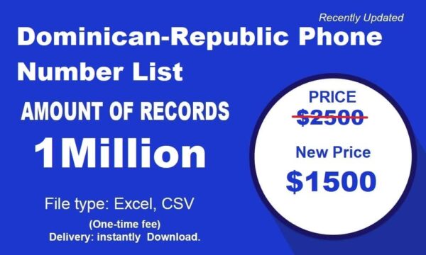 500K Test Dominican-Republic B2C Phone Data