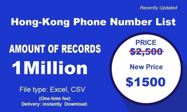 500K Test Hong-Kong B2C Phone Data