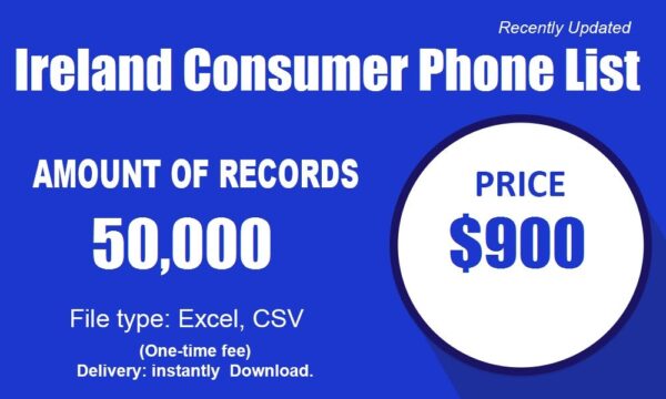 Ireland Consumer B2C Phone Data