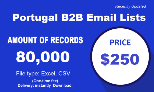 Portugal B2C Email Data