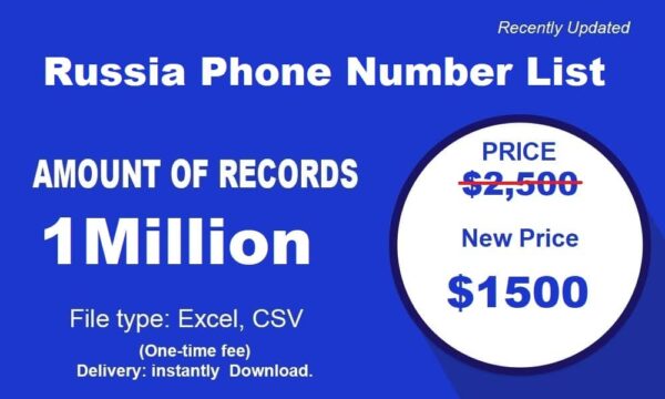 1 Million Full Russia B2C Phone Data