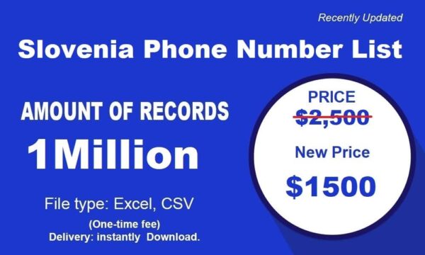 500K Test Slovenia B2C Phone Data