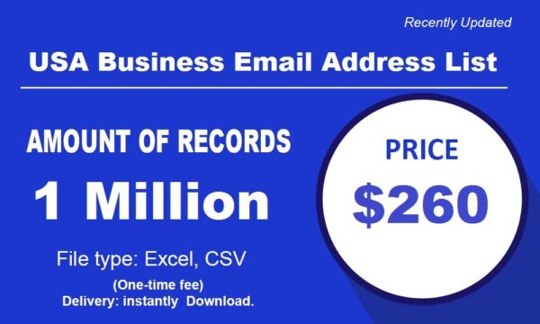 USA B2C Email Data