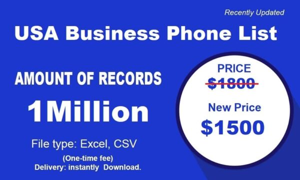 USA Business B2C Phone Data