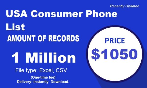 USA Consumer B2C Phone Data