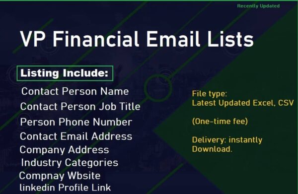 VP Financial B2C Email Datas Trial