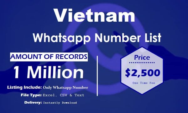 Vietnam WhatsApp Database 100K