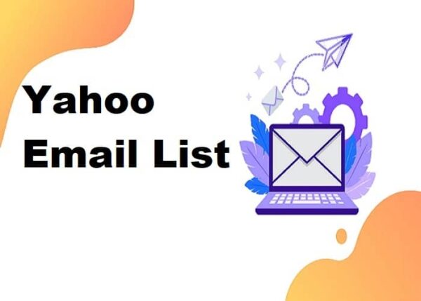 Yahoo B2C Email Data 5 Million