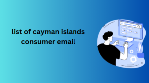 list of cayman islands consumer email