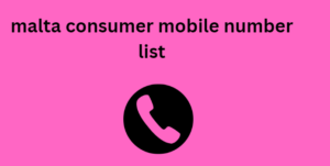 malta consumer mobile number list