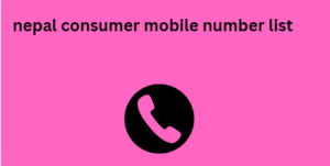 nepal consumer mobile number list