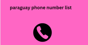 paraguay phone number list