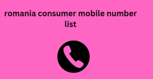 romania consumer mobile number list